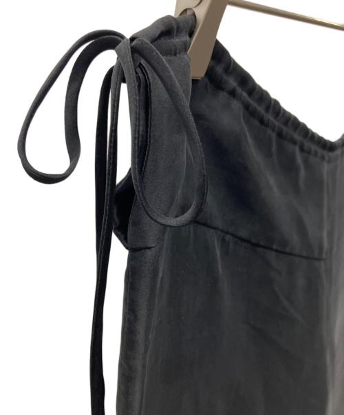 BOTTEGA VENETA（ボッテガベネタ）BOTTEGA VENETA (ボッテガベネタ) サテンパンツ ブラック サイズ:42の古着・服飾アイテム