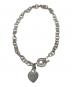 Tiffany & Co. (ティファニー) ハートタグトグルチェーンネックレス：60000円