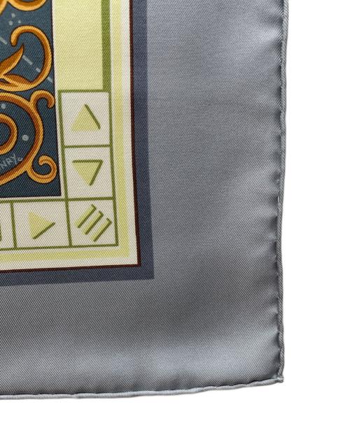 HERMES（エルメス）HERMES (エルメス) シルクスカーフ ブルーの古着・服飾アイテム