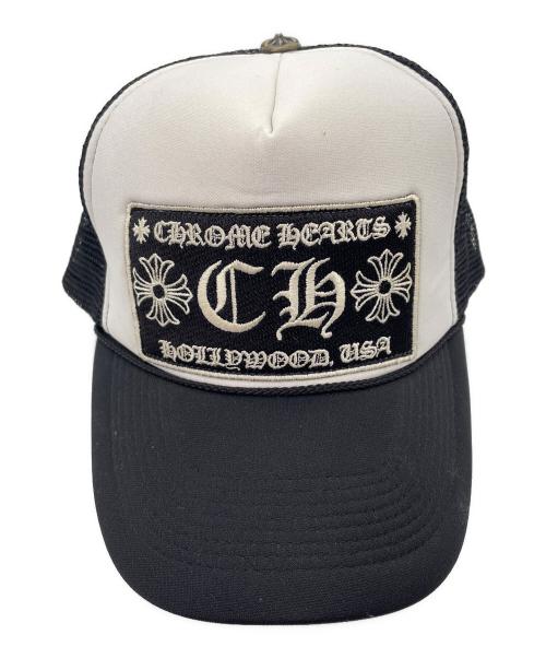 CHROME HEARTS（クロムハーツ）CHROME HEARTS (クロムハーツ) CH Hollywood Trucker Hat Cap ブラックの古着・服飾アイテム