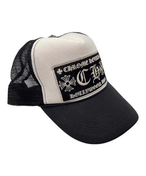 CHROME HEARTS（クロムハーツ）CHROME HEARTS (クロムハーツ) CH Hollywood Trucker Hat Cap ブラックの古着・服飾アイテム
