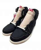 NIKEナイキ）の古着「AIR JORDAN 1 RETRO HI OG FC」｜ブラック