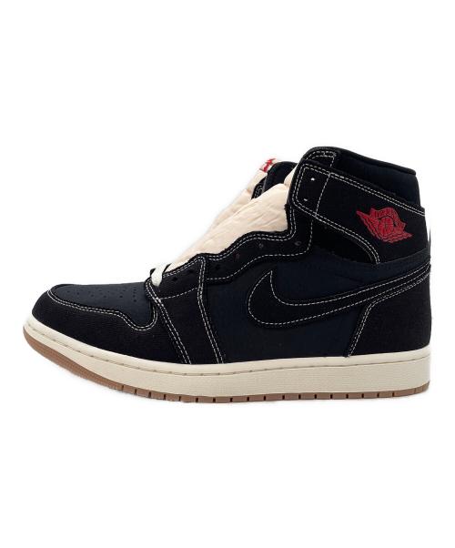 NIKE（ナイキ）NIKE (ナイキ) AIR JORDAN 1 RETRO HI OG FC ブラック サイズ:30の古着・服飾アイテム