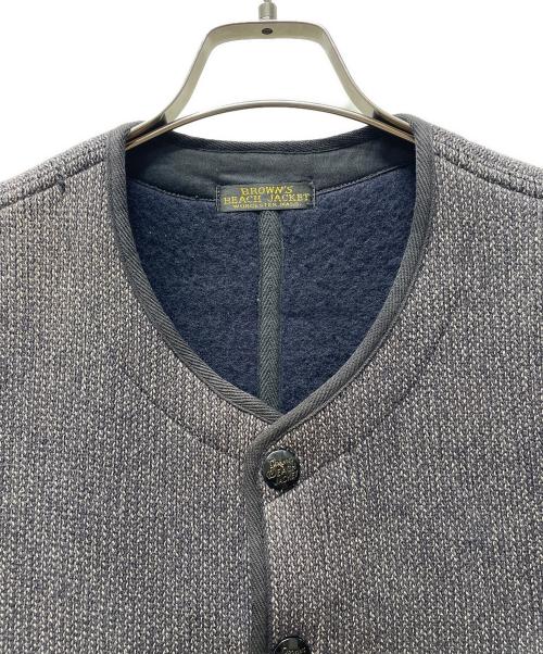 BROWN'S BEACH JACKET（ブラウンズビーチジャケット）BROWN'S BEACH JACKET (ブラウンズビーチジャケット) ベスト グレー サイズ:38の古着・服飾アイテム