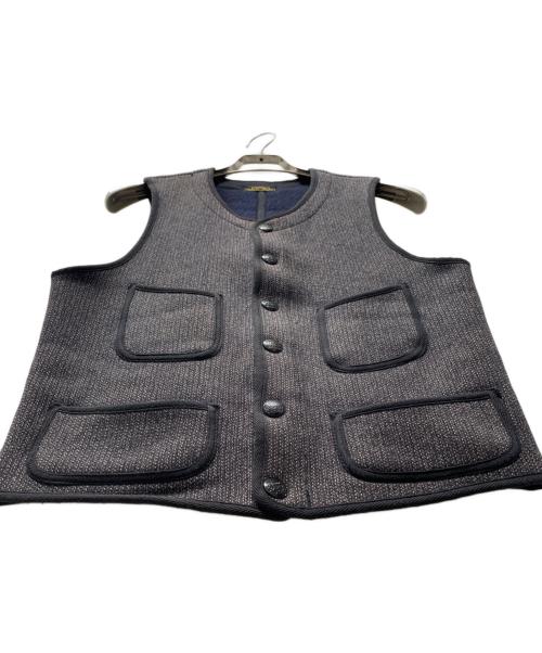 BROWN'S BEACH JACKET（ブラウンズビーチジャケット）BROWN'S BEACH JACKET (ブラウンズビーチジャケット) ベスト グレー サイズ:38の古着・服飾アイテム