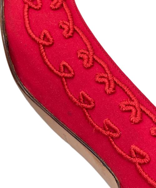 GUCCI（グッチ）GUCCI (グッチ) パンプス レッド サイズ:38の古着・服飾アイテム