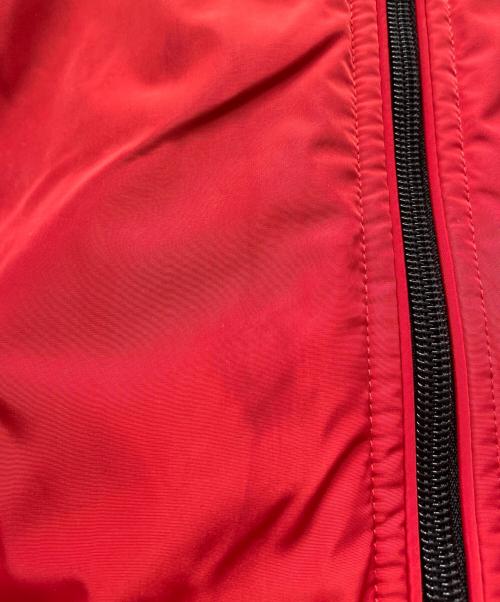 DIESEL（ディーゼル）DIESEL (ディーゼル) ナイロンジャケット レッド サイズ:Lの古着・服飾アイテム