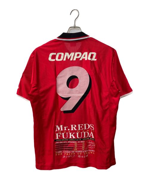 浦和レッズ（ウラワレッズ）浦和レッズ (ウラワレッズ) PUMA (プーマ) レプリカユニフォーム 9番 福田正博 引退記念 レッド サイズ:Ⅼの古着・服飾アイテム