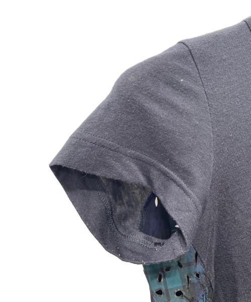 sacai（サカイ）sacai (サカイ) 半袖Tシャツ ブラック サイズ:1の古着・服飾アイテム