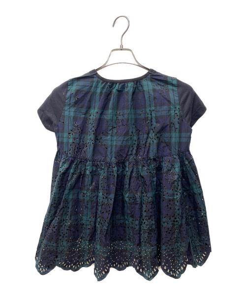 sacai（サカイ）sacai (サカイ) 半袖Tシャツ ブラック サイズ:1の古着・服飾アイテム