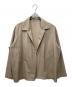AURALEE（オーラリー）の古着「WOOL SILK TROPICAL SHIRTS JACKET」｜ベージュ