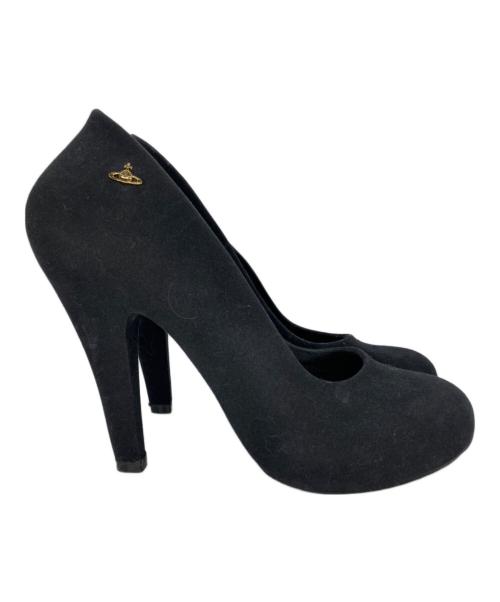 Vivienne Westwood（ヴィヴィアンウエストウッド）Vivienne Westwood (ヴィヴィアンウエストウッド) melissa ブラック サイズ:23.5の古着・服飾アイテム