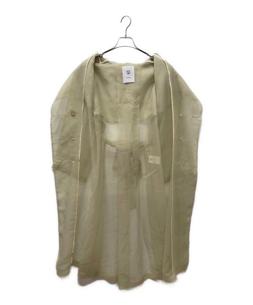 MCM（エムシーエム）MCM (エムシーエム) PHENOMENON (フェノメノン) シアーコート ベージュ サイズ:Lの古着・服飾アイテム