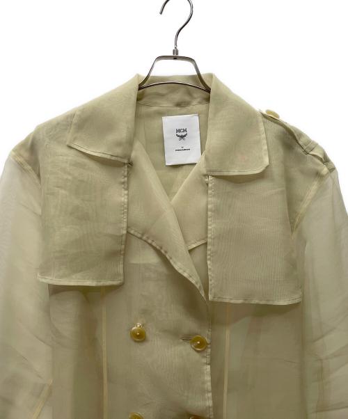 MCM（エムシーエム）MCM (エムシーエム) PHENOMENON (フェノメノン) シアーコート ベージュ サイズ:Lの古着・服飾アイテム