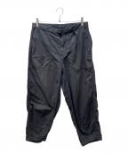 THE NORTHFACE PURPLELABELザ・ノースフェイス パープルレーベル）の古着「Ripstop Wide Cropped Pants」｜ブラック