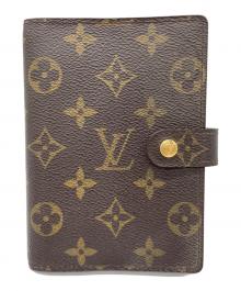 LOUIS VUITTON（ルイ ヴィトン）の古着「アジェンダPM 手帳カバー」｜ブラウン