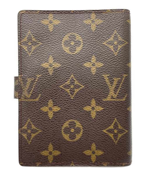 LOUIS VUITTON（ルイ ヴィトン）LOUIS VUITTON (ルイ ヴィトン) アジェンダPM 手帳カバー ブラウンの古着・服飾アイテム