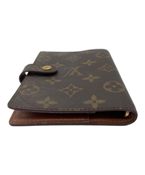 LOUIS VUITTON（ルイ ヴィトン）LOUIS VUITTON (ルイ ヴィトン) アジェンダPM 手帳カバー ブラウンの古着・服飾アイテム