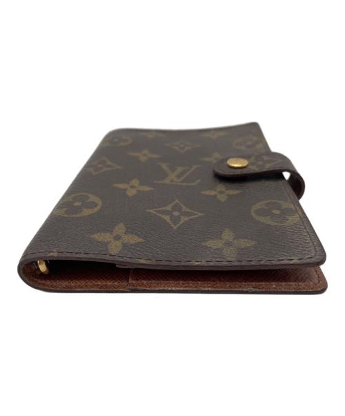 LOUIS VUITTON（ルイ ヴィトン）LOUIS VUITTON (ルイ ヴィトン) アジェンダPM 手帳カバー ブラウンの古着・服飾アイテム