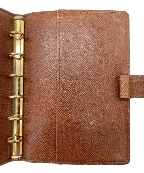 LOUIS VUITTON（ルイ ヴィトン）LOUIS VUITTON (ルイ ヴィトン) アジェンダPM 手帳カバー ブラウンの古着・服飾アイテム