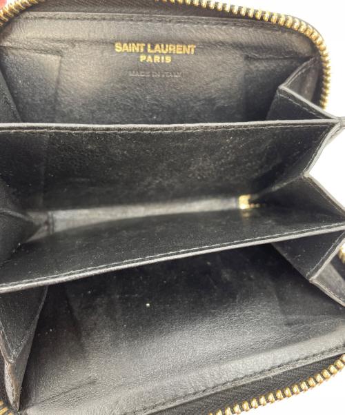 Saint Laurent Paris（サンローランパリ）Saint Laurent Paris (サンローランパリ) コインケース ブラックの古着・服飾アイテム