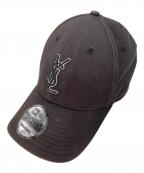 New Era×Saint Laurent Parisニューエラ×サンローランパリ）の古着「キャップ」｜ブラック