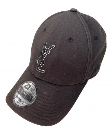 SAINT LAURENT PARIS サンローランパリ ハット  黒 【古着】【中古】【送料無料】 中古・古着通販】New Era (ニューエラ) Saint Laurent Paris (サン