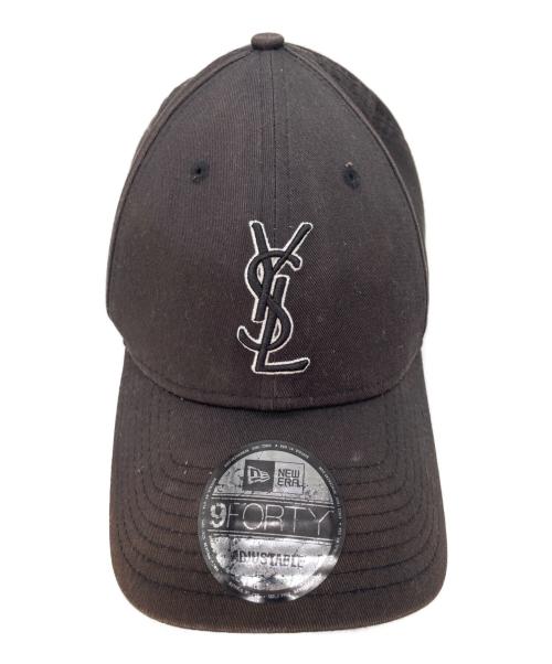 New Era（ニューエラ）New Era (ニューエラ) Saint Laurent Paris (サンローランパリ) キャップ ブラックの古着・服飾アイテム