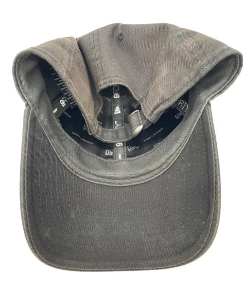 New Era（ニューエラ）New Era (ニューエラ) Saint Laurent Paris (サンローランパリ) キャップ ブラックの古着・服飾アイテム