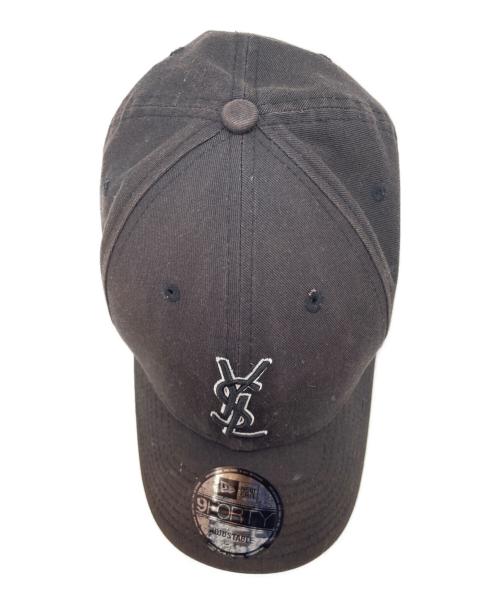 New Era（ニューエラ）New Era (ニューエラ) Saint Laurent Paris (サンローランパリ) キャップ ブラックの古着・服飾アイテム