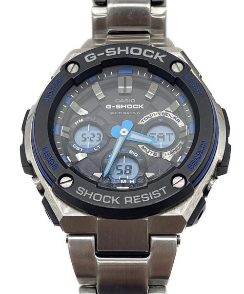 CASIO（カシオ）CASIO (カシオ) G-STEEL ブラック×ブルーの古着・服飾アイテム