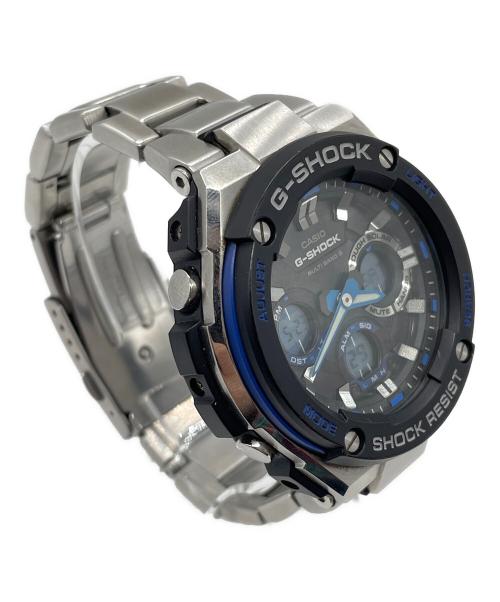 CASIO（カシオ）CASIO (カシオ) G-STEEL ブラック×ブルーの古着・服飾アイテム