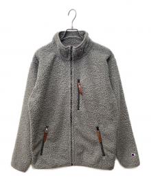Champion（チャンピオン）の古着「ボアジャケット」｜オリーブ