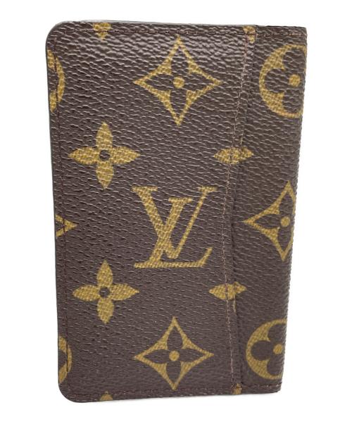 LOUIS VUITTON（ルイ ヴィトン）LOUIS VUITTON (ルイ ヴィトン) カードケース ブラウンの古着・服飾アイテム