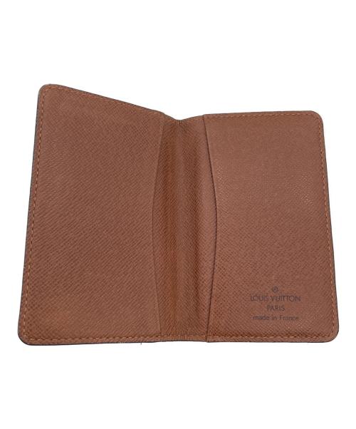 LOUIS VUITTON（ルイ ヴィトン）LOUIS VUITTON (ルイ ヴィトン) カードケース ブラウンの古着・服飾アイテム