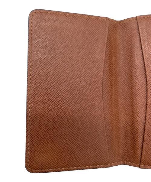LOUIS VUITTON（ルイ ヴィトン）LOUIS VUITTON (ルイ ヴィトン) カードケース ブラウンの古着・服飾アイテム