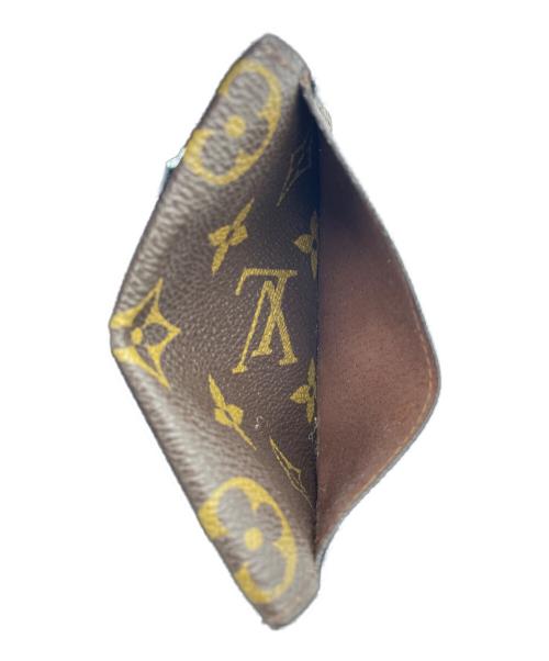 LOUIS VUITTON（ルイ ヴィトン）LOUIS VUITTON (ルイ ヴィトン) カードケース ブラウンの古着・服飾アイテム