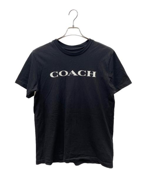 COACH（コーチ）COACH (コーチ) 半袖カットソー ブラック サイズ:Mの古着・服飾アイテム