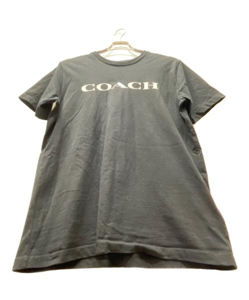 COACH（コーチ）COACH (コーチ) 半袖カットソー ブラック サイズ:Mの古着・服飾アイテム