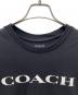 中古・古着 COACH (コーチ) 半袖カットソー ブラック サイズ:M：7000円