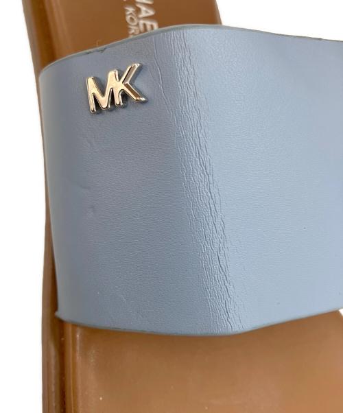 MICHAEL KORS（マイケルコース）MICHAEL KORS (マイケル・コース) サンダル ブルー×ベージュ サイズ:7Mの古着・服飾アイテム