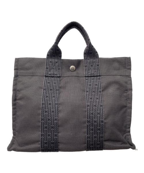 HERMES（エルメス）HERMES (エルメス) エールライン トートバッグ グレーの古着・服飾アイテム