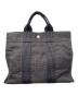HERMES (エルメス) エールライン トートバッグ グレー：17000円