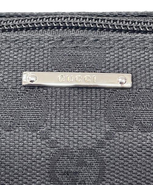 GUCCI（グッチ）GUCCI (グッチ) アクセサリーポーチ ブラックの古着・服飾アイテム