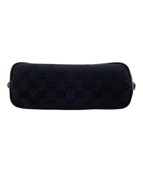 GUCCI（グッチ）GUCCI (グッチ) アクセサリーポーチ ブラックの古着・服飾アイテム