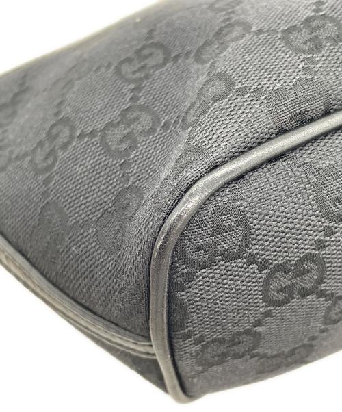 GUCCI（グッチ）GUCCI (グッチ) アクセサリーポーチ ブラックの古着・服飾アイテム