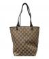 GUCCI（グッチ）の古着「GGキャンバス トートバック」｜ベージュ