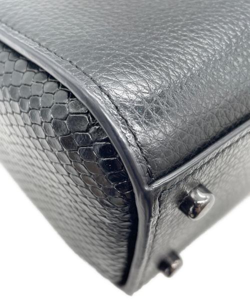 COACH（コーチ）COACH (コーチ) MORGAN TOP HANDLE SATCHEL ブラックの古着・服飾アイテム