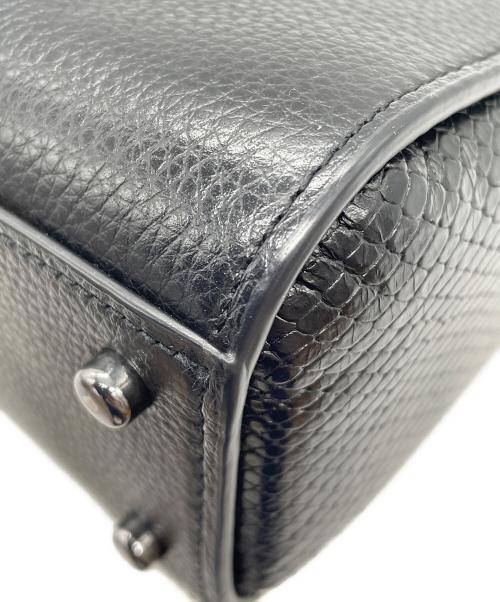 COACH（コーチ）COACH (コーチ) MORGAN TOP HANDLE SATCHEL ブラックの古着・服飾アイテム