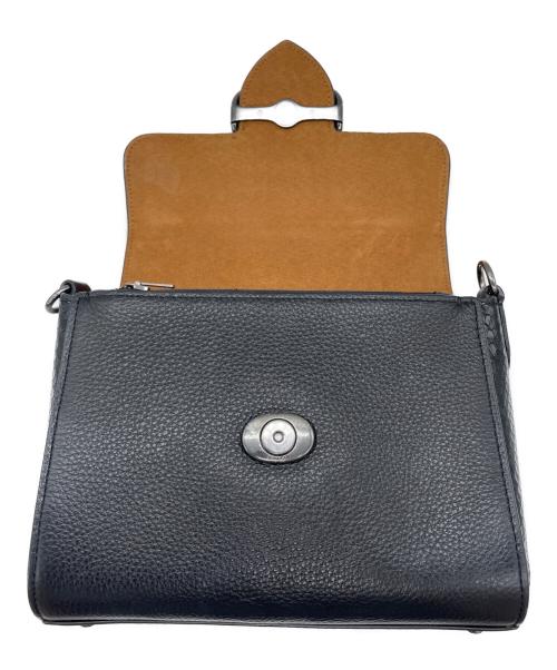 COACH（コーチ）COACH (コーチ) MORGAN TOP HANDLE SATCHEL ブラックの古着・服飾アイテム